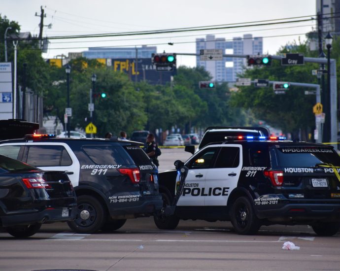 US police cars