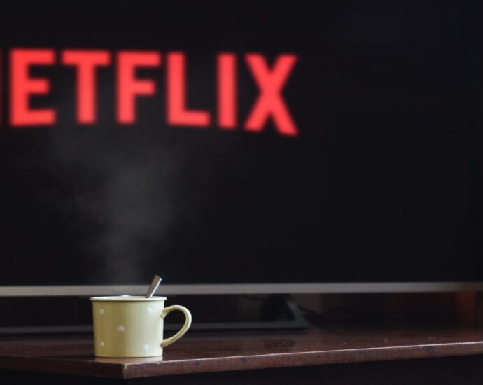 Netflix on a TV screen