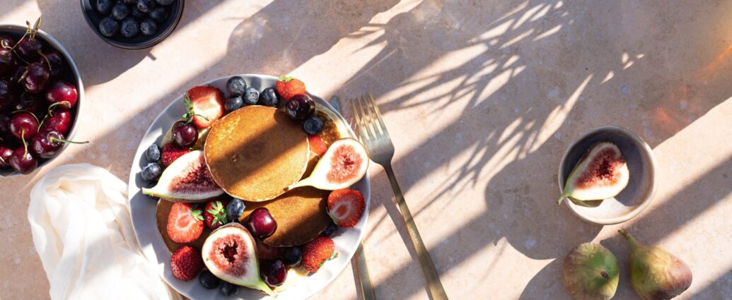 Plate of nourishing food.