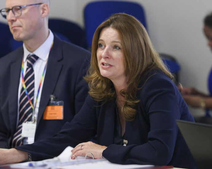 The Secretary of State for education, Gillian Keegan chairing roundtable discussions with MP's and Councillors in Essex on RAAC.