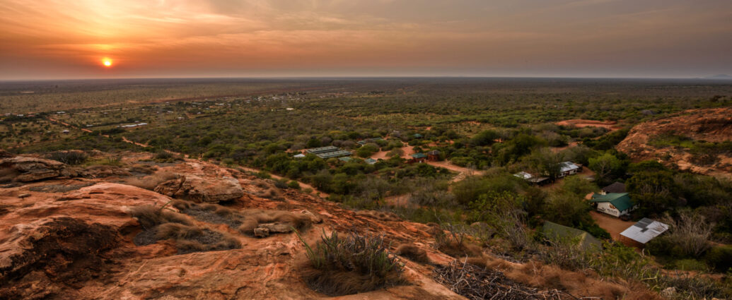 Sunrise Over Kenya's Kasigau Corridor.
