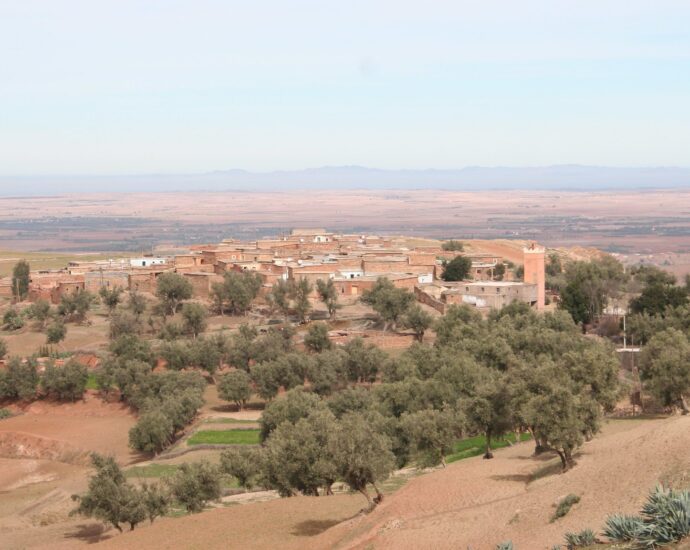Photo taken in Amizmiz, near the Atlas Mountain Range, Morocco.