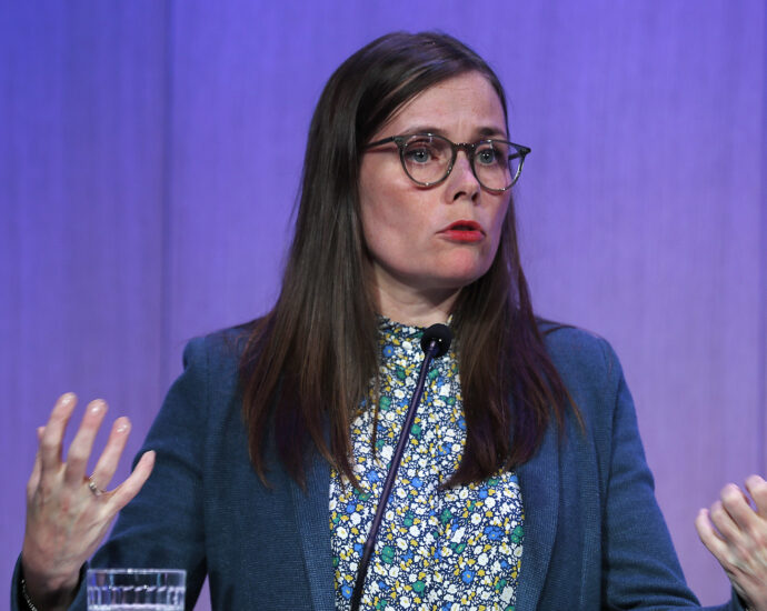 Icelandic Prime Minister Katrín Jakobsdóttir