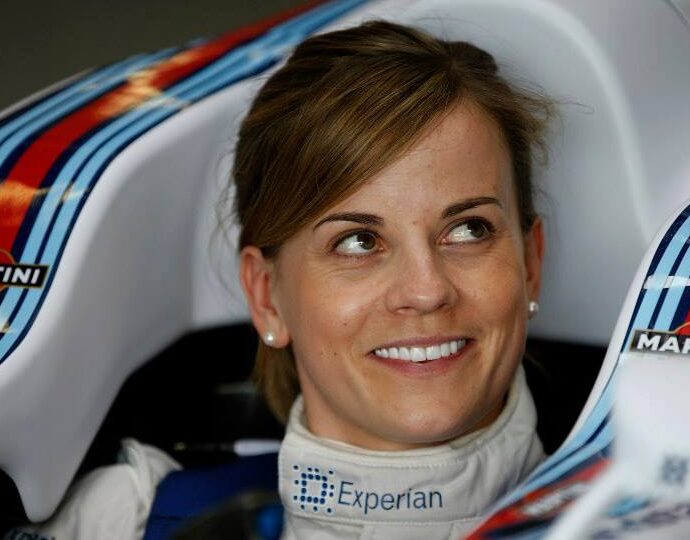 Image shows Susie Wolff.