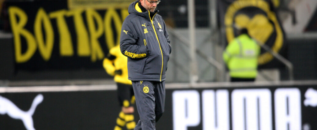 Jurgen Klopp on the pitch