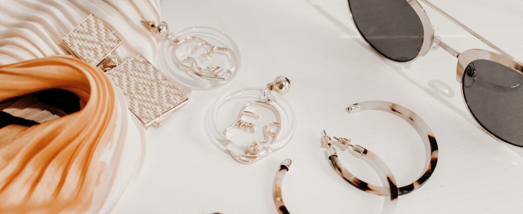 a collection of accessories