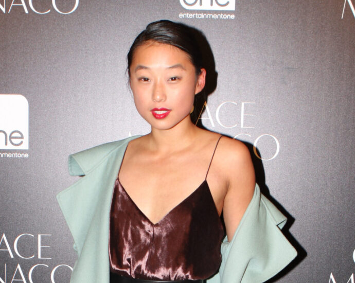 Margaret Zhang at the Grace of Monaco Premiere in Sydney, 2014.