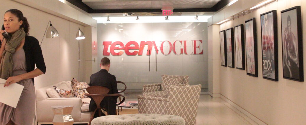 Teen Vogue offices at Conde Nast.