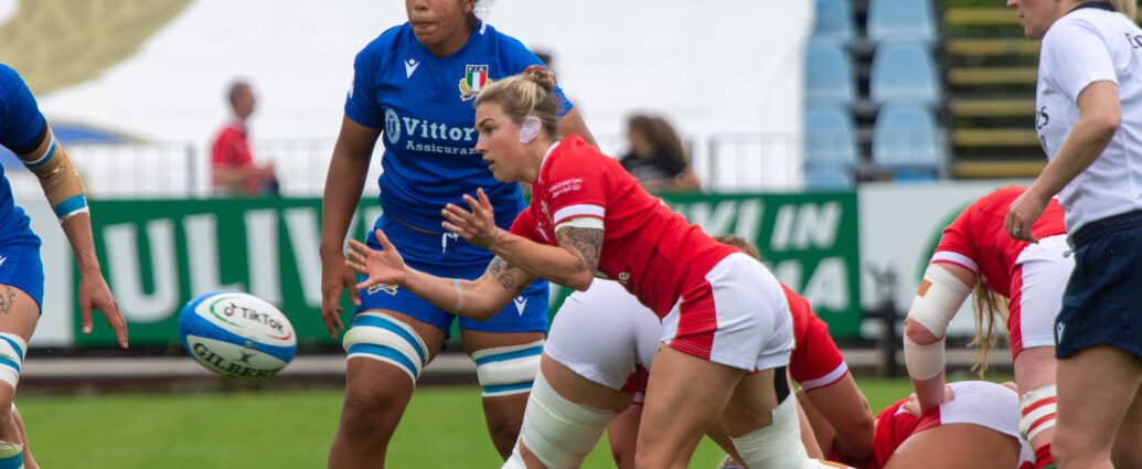 Women's Six Nations, Italia vs Galles, April 2023.