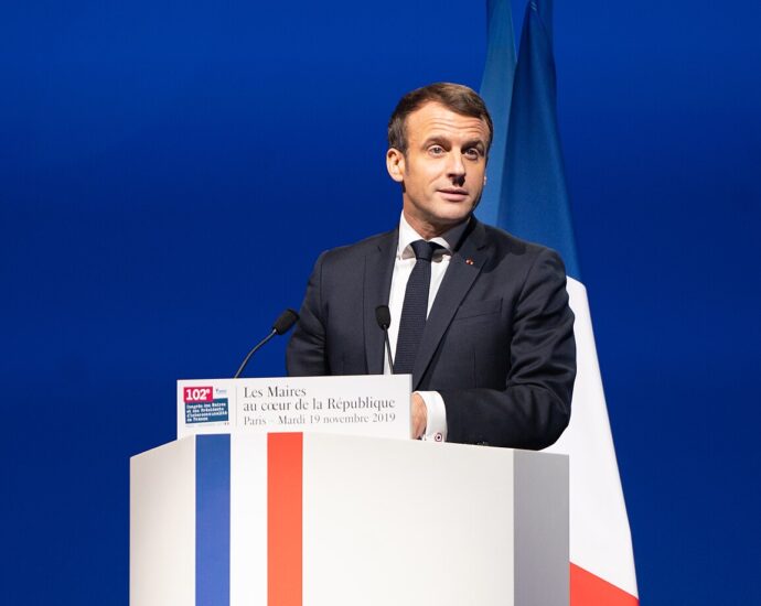 Emmanuel Macron, 19th November 2019.