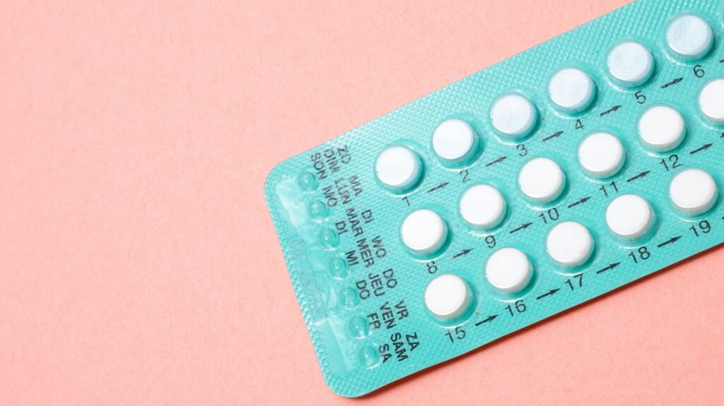 image of a contraceptive pill packet