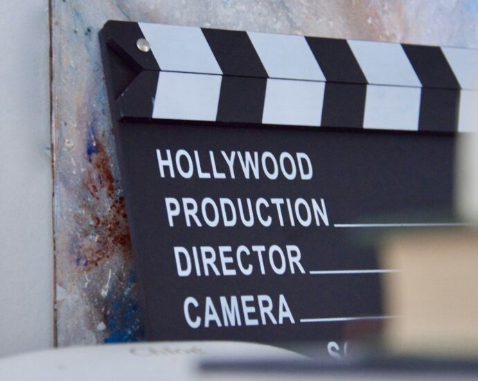 Film production equipment representing 2025 movies.